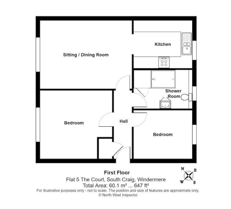 No. 5 The Court-With Free Parking Lejlighed Windermere Eksteriør billede
